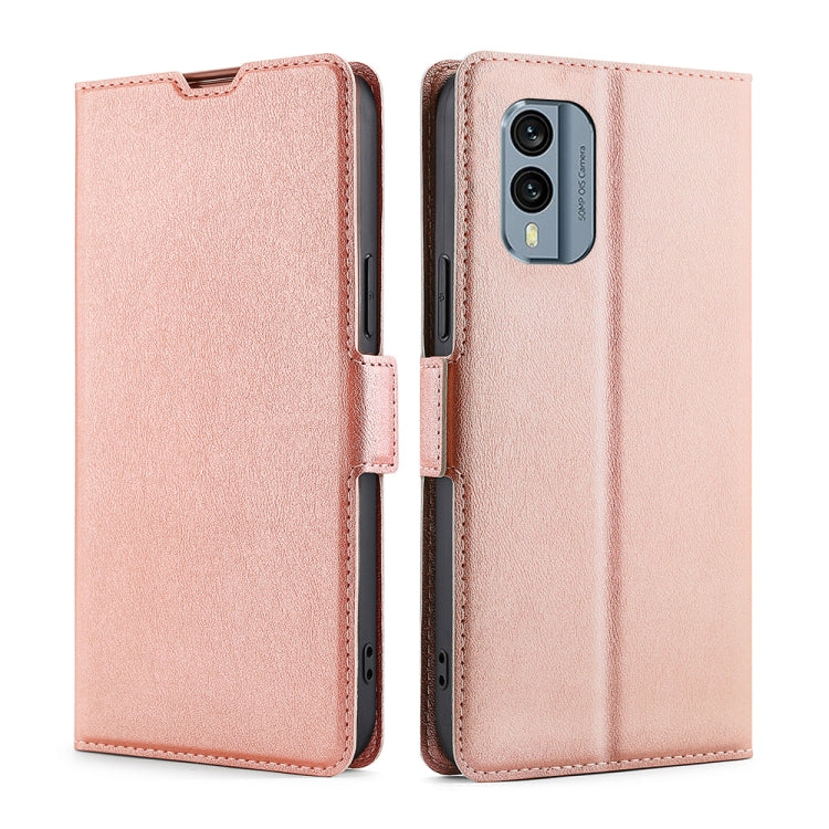 Ultra-thin Voltage Side Buckle Horizontal Flip Leather Phone Case, For vivo iQOO Neo7, For Realme 9i 5G Global/10 5G, For vivo T2x 5G/Y73t/iQOO Z6x, For Huawei nova Y61, For Honor Play 40 Plus, For Nokia X30 5G, For ZTE Blade A52 Lite