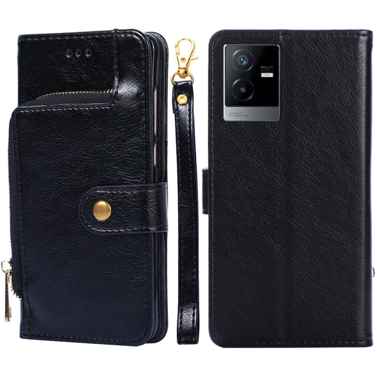 Zipper Bag Leather Phone Case, For vivo iQOO Neo7, For Realme 9i 5G Global/10 5G, For vivo T2x 5G/Y73t/iQOO Z6x, For Huawei nova Y61, For Honor Play 40 Plus, For Nokia X30 5G, For ZTE Blade A52 Lite