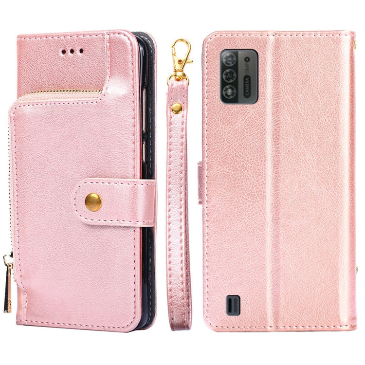 Zipper Bag Leather Phone Case, For vivo iQOO Neo7, For Realme 9i 5G Global/10 5G, For vivo T2x 5G/Y73t/iQOO Z6x, For Huawei nova Y61, For Honor Play 40 Plus, For Nokia X30 5G, For ZTE Blade A52 Lite