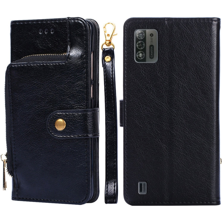 Zipper Bag Leather Phone Case, For vivo iQOO Neo7, For Realme 9i 5G Global/10 5G, For vivo T2x 5G/Y73t/iQOO Z6x, For Huawei nova Y61, For Honor Play 40 Plus, For Nokia X30 5G, For ZTE Blade A52 Lite