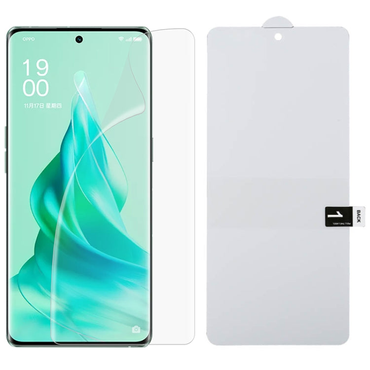 Full Screen Explosion-proof Hydrogel Film, For OPPO Reno9(1 PC), For OPPO Reno9 Pro(1 PC), For OPPO Reno9 Pro+(1 PC)