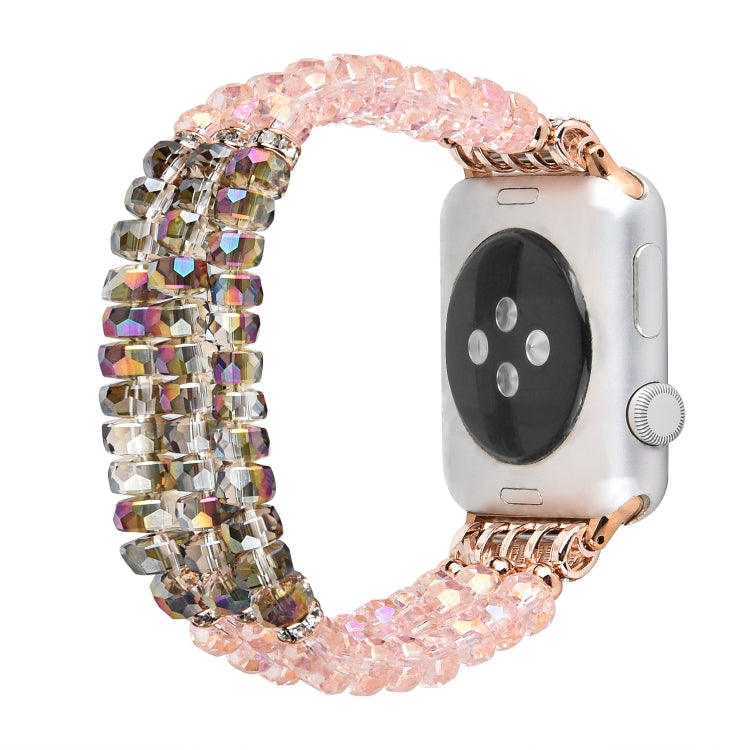 Pearl Crystal Watchband, For Apple Watch 5 &amp; 4 40mm / 3 &amp; 2 &amp; 1 38mm, For Apple Watch 5 &amp; 4 44mm / 3 &amp; 2 &amp; 1 42mm