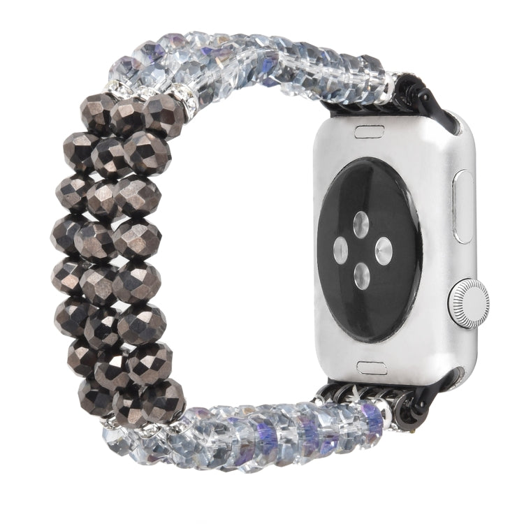 Pearl Crystal Watchband, For Apple Watch 5 &amp; 4 40mm / 3 &amp; 2 &amp; 1 38mm, For Apple Watch 5 &amp; 4 44mm / 3 &amp; 2 &amp; 1 42mm