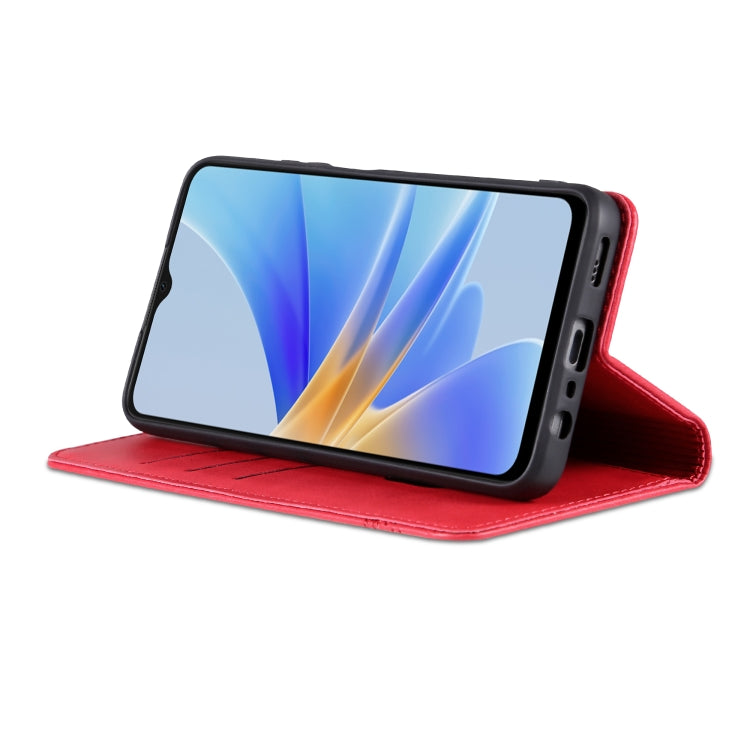 AZNS Magnetic Calf Texture Flip Leather Phone Case