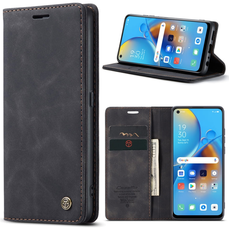 CaseMe 013 Multifunctional Horizontal Flip Leather Phone Case, For OPPO F19/F19S/A74 4G/A95 4G