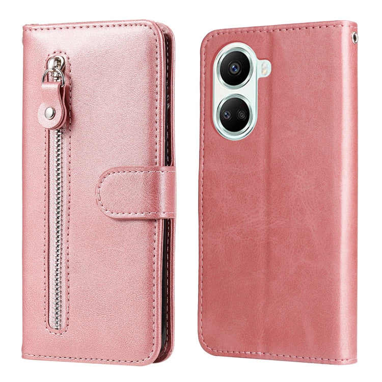 Calf Texture Zipper Leather Phone Case, For Huawei nova 10 SE, For Huawei nova 10, For Huawei nova 10 Pro, For OPPO A58 5G