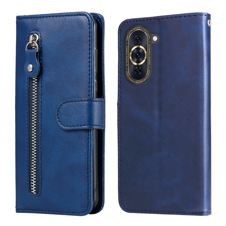 Calf Texture Zipper Leather Phone Case, For Huawei nova 10 SE, For Huawei nova 10, For Huawei nova 10 Pro, For OPPO A58 5G