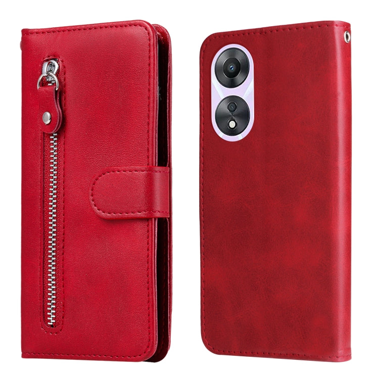 Calf Texture Zipper Leather Phone Case, For Huawei nova 10 SE, For Huawei nova 10, For Huawei nova 10 Pro, For OPPO A58 5G