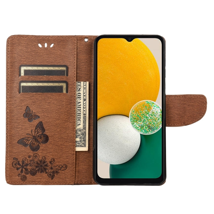 Butterfly Embossed Horizontal Flip Leather Phone Case, For Samsung Galaxy A54 5G, For Nokia G60, For OPPO A17