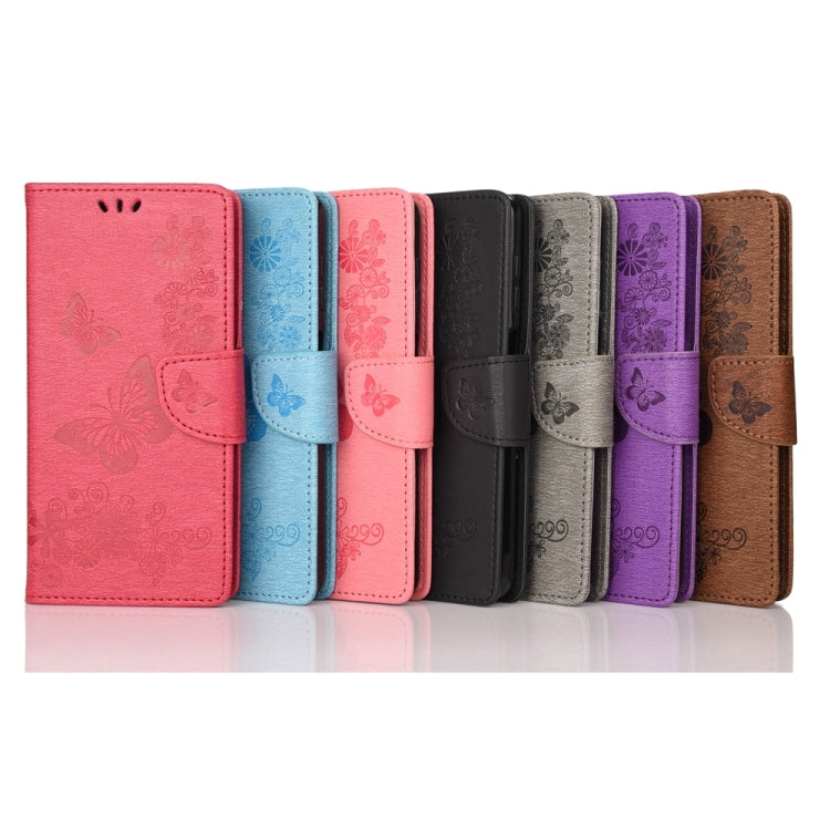 Butterfly Embossed Horizontal Flip Leather Phone Case, For Samsung Galaxy A54 5G, For Nokia G60, For OPPO A17