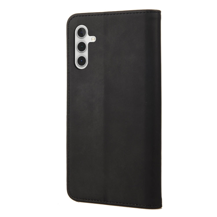 Skin Feel Splicing Leather Phone Case