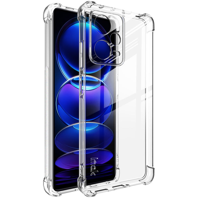 imak Shockproof Airbag TPU Phone Case, For Honor X30 5G/Magic4 Lite 5G/X40 GT 5G, For OnePlus Nord N300 5G, For OPPO K10 5G India/A77 5G 2022/A57 5G 2022, For Realme Narzo 50 5G/Q5i 5G/V23 5G/V23i 5G, For Xiaomi Redmi Note 12 China