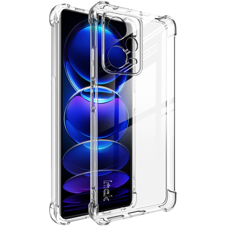 imak Shockproof Airbag TPU Phone Case, For Honor X30 5G/Magic4 Lite 5G/X40 GT 5G, For OnePlus Nord N300 5G, For OPPO K10 5G India/A77 5G 2022/A57 5G 2022, For Realme Narzo 50 5G/Q5i 5G/V23 5G/V23i 5G, For Xiaomi Redmi Note 12 China