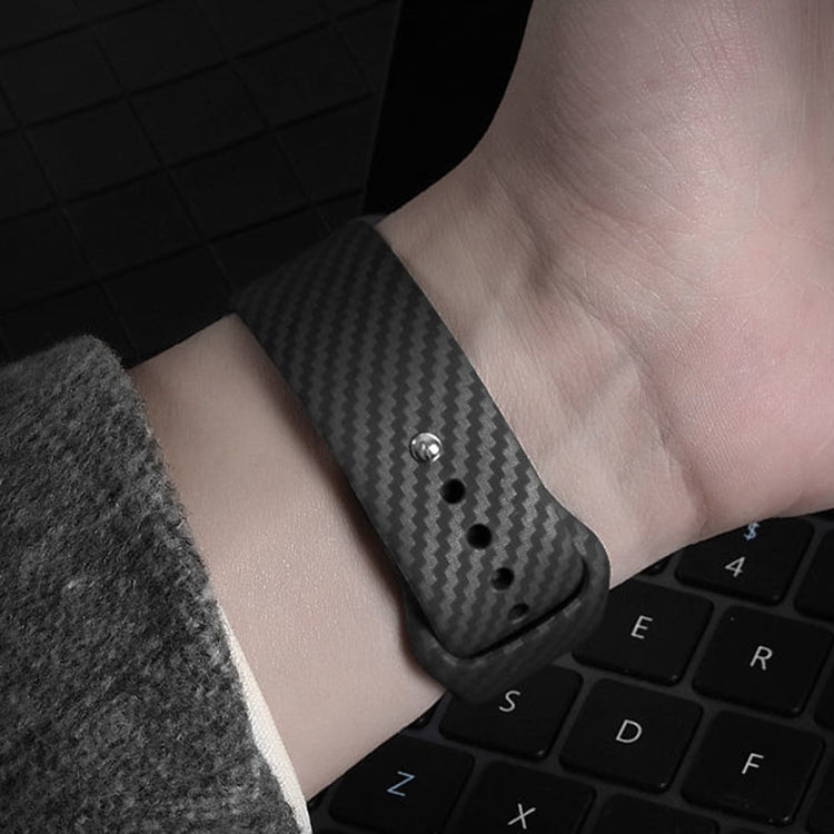 Carbon Fiber Silicone Strap, For Apple Watch Ultra 49mm / Series 8&amp;745mm / SE 2&amp;6&amp;SE&amp;5&amp;4 44mm / 3&amp;2&amp;1 42mm, For Apple Watch Series 8&amp;7 41mm / SE&amp;SE&amp;5&amp;4 40mm / 3&amp;2&amp;1 38mm