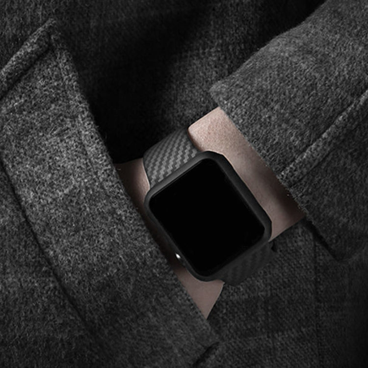 Carbon Fiber Silicone Strap, For Apple Watch Ultra 49mm / Series 8&amp;745mm / SE 2&amp;6&amp;SE&amp;5&amp;4 44mm / 3&amp;2&amp;1 42mm, For Apple Watch Series 8&amp;7 41mm / SE&amp;SE&amp;5&amp;4 40mm / 3&amp;2&amp;1 38mm