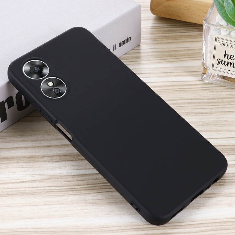 Pure Color Liquid Silicone Shockproof Phone Case, For OPPO A17 / A17K, For Xiaomi 12T Pro