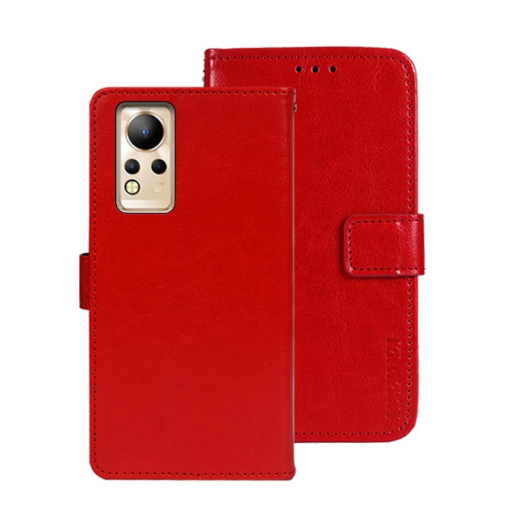 idewei Crazy Horse Texture Leather Phone Case, For Huawei nova Y90, For Infinix Note 12, For Infinix Note 12 Pro 4G