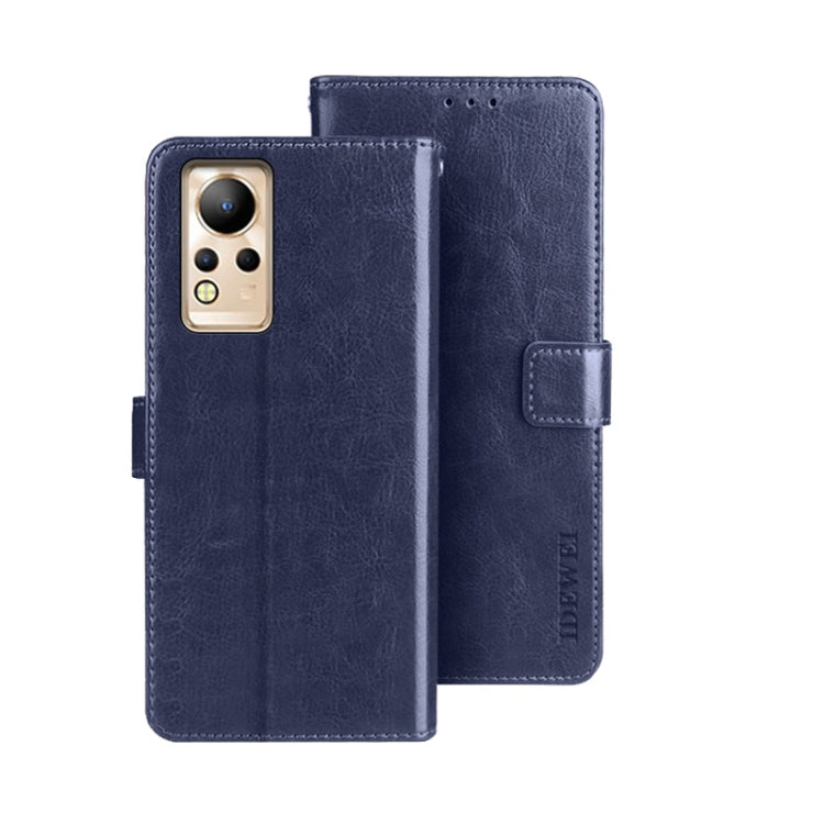 idewei Crazy Horse Texture Leather Phone Case, For Huawei nova Y90, For Infinix Note 12, For Infinix Note 12 Pro 4G