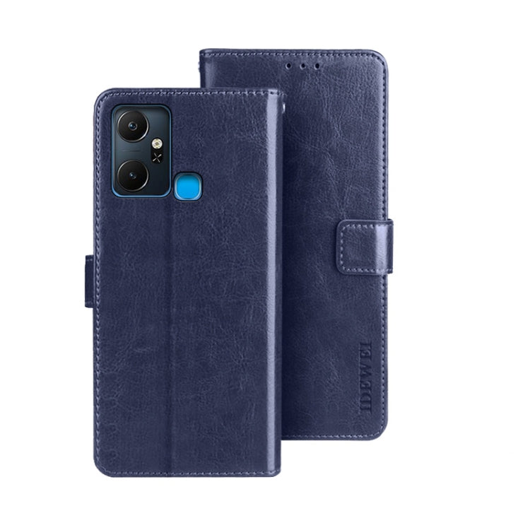 idewei Crazy Horse Texture Leather Phone Case, For Huawei nova Y90, For Infinix Note 12, For Infinix Note 12 Pro 4G, For Infinix Smart 6 Plus