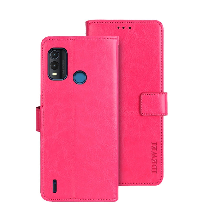 idewei Crazy Horse Texture Leather Phone Case, For Infinix Smart 6 Plus, For Nokia G11 Plus, For Samsung Galaxy A04e 4G