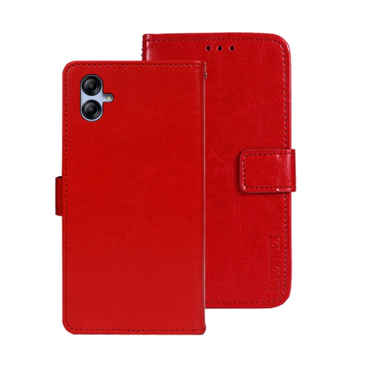 idewei Crazy Horse Texture Leather Phone Case, For Nokia G11 Plus, For Samsung Galaxy A04e 4G, For Tecno Camon 19, For Tecno Pova 3