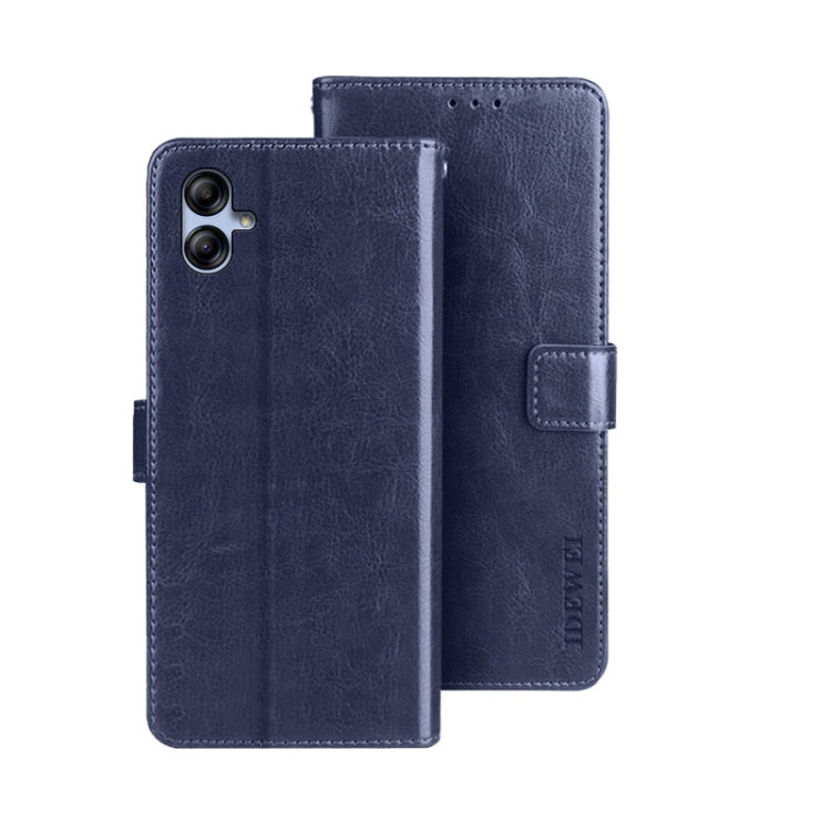 idewei Crazy Horse Texture Leather Phone Case, For Infinix Smart 6 Plus, For Nokia G11 Plus, For Samsung Galaxy A04e 4G