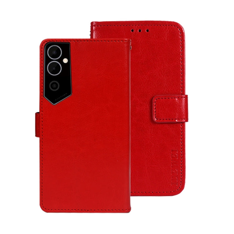 idewei Crazy Horse Texture Leather Phone Case, For Tecno Camon 19, For Tecno Pova 3, For Tecno Pova Neo 2