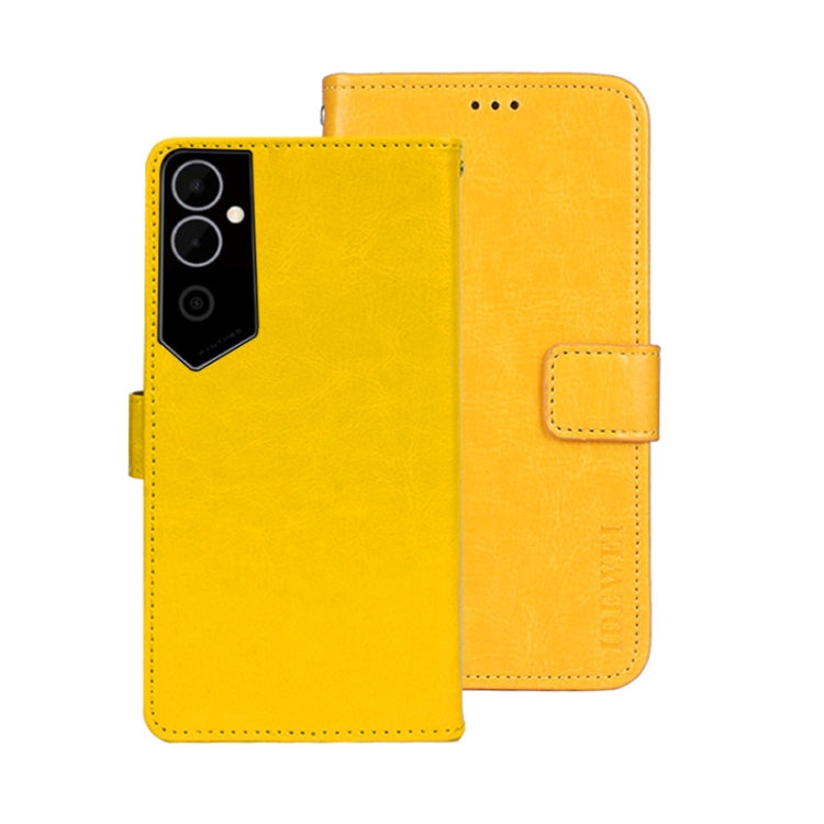 idewei Crazy Horse Texture Leather Phone Case, For Tecno Camon 19, For Tecno Pova 3, For Tecno Pova Neo 2