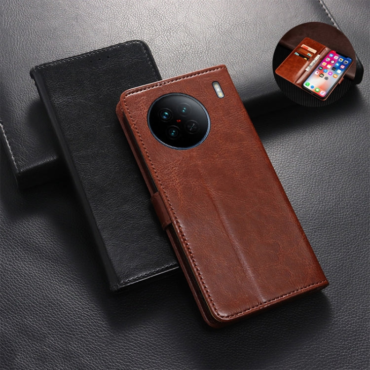 idewei Crazy Horse Texture Leather Phone Case