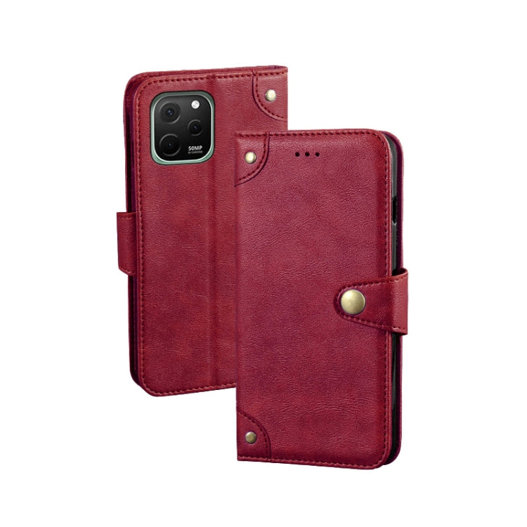 idewei Retro Texture Leather Phone Case, For Huawei nova 10 SE, For Huawei nova Y61 4G, For Infinix Zero Ultra 5G, For OPPO A58 5G, For OPPO A77s, For Oukitel C19 Pro