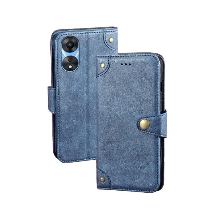 idewei Retro Texture Leather Phone Case, For Alcatel 1 Ultra, For Huawei nova 10 SE, For Huawei nova Y61 4G, For Infinix Zero Ultra 5G, For OPPO A58 5G, For OPPO A77s, For Oukitel C19 Pro, For Realme 10 5G