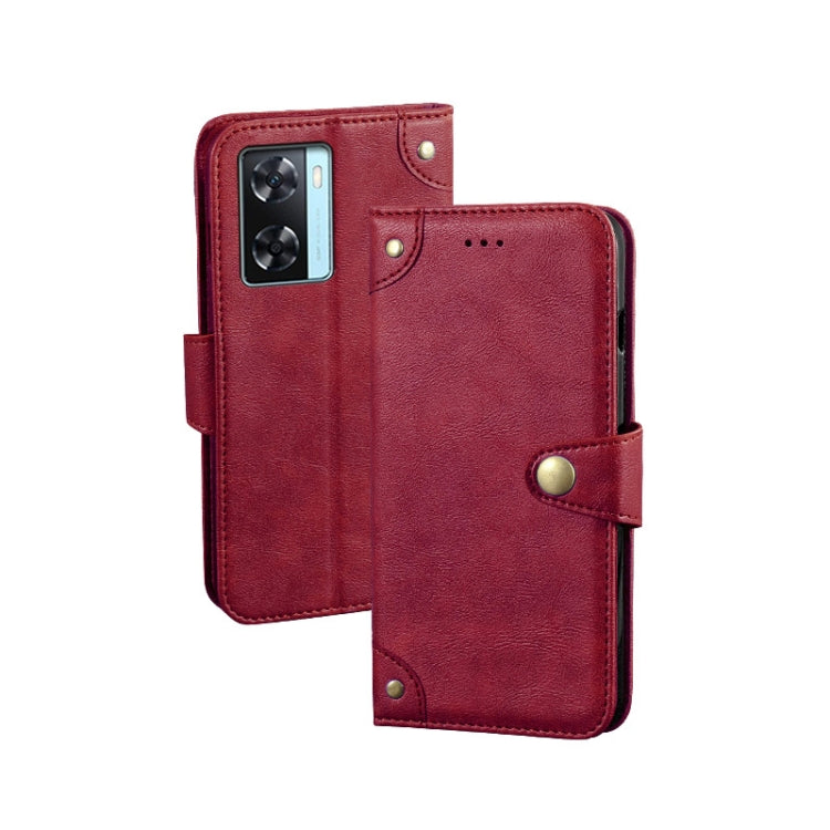 idewei Retro Texture Leather Phone Case, For Alcatel 1 Ultra, For Huawei nova 10 SE, For Huawei nova Y61 4G, For Infinix Zero Ultra 5G, For OPPO A58 5G, For OPPO A77s, For Oukitel C19 Pro, For Realme 10 5G