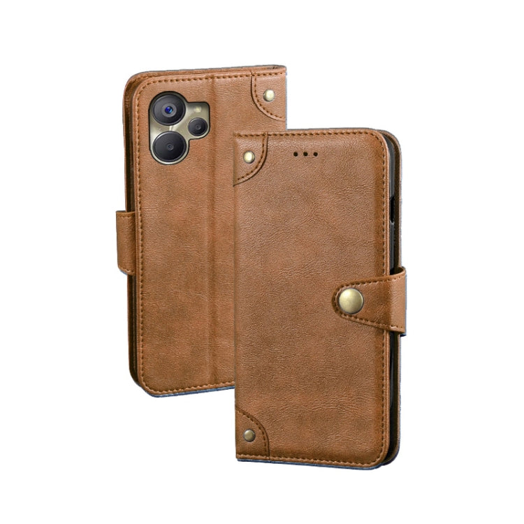 idewei Retro Texture Leather Phone Case, For Realme 10 5G, For Tecno Pova 4, For ZTE Axon 30S, For ZTE Blade A72 4G, For Honor X40 GT