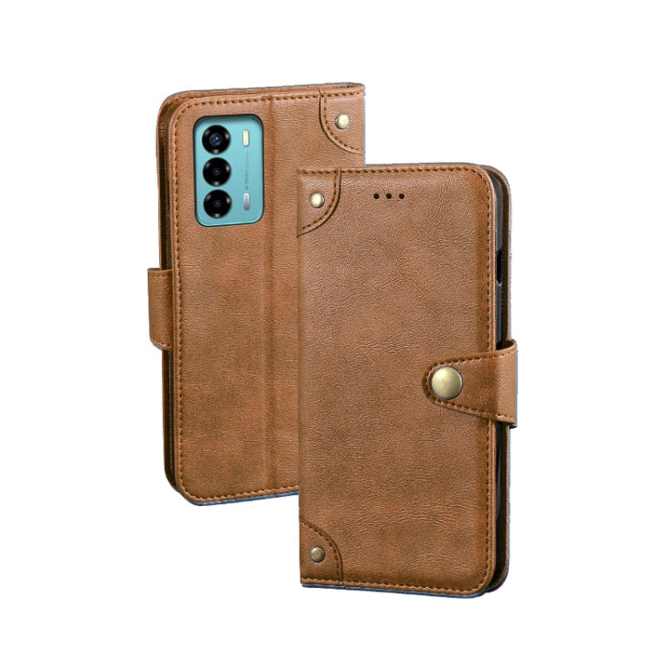 idewei Retro Texture Leather Phone Case, For Tecno Pova 4, For vivo V21s, For ZTE Axon 30S, For ZTE Blade A72 4G, For Honor X40 GT