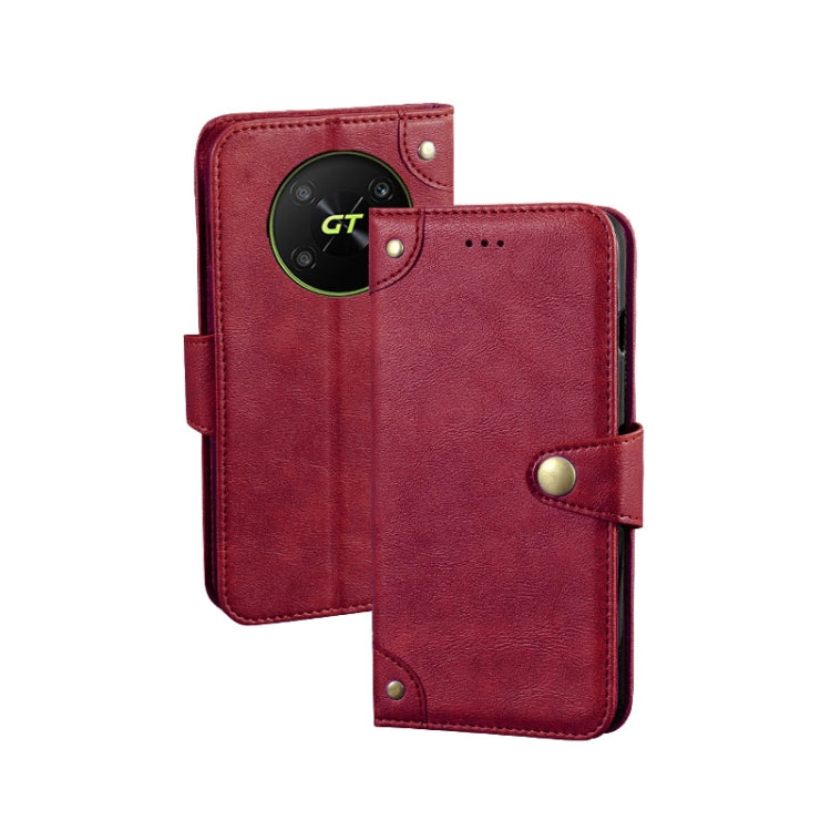 idewei Retro Texture Leather Phone Case, For Tecno Pova 4, For vivo V21s, For ZTE Axon 30S, For ZTE Blade A72 4G, For Honor X40 GT