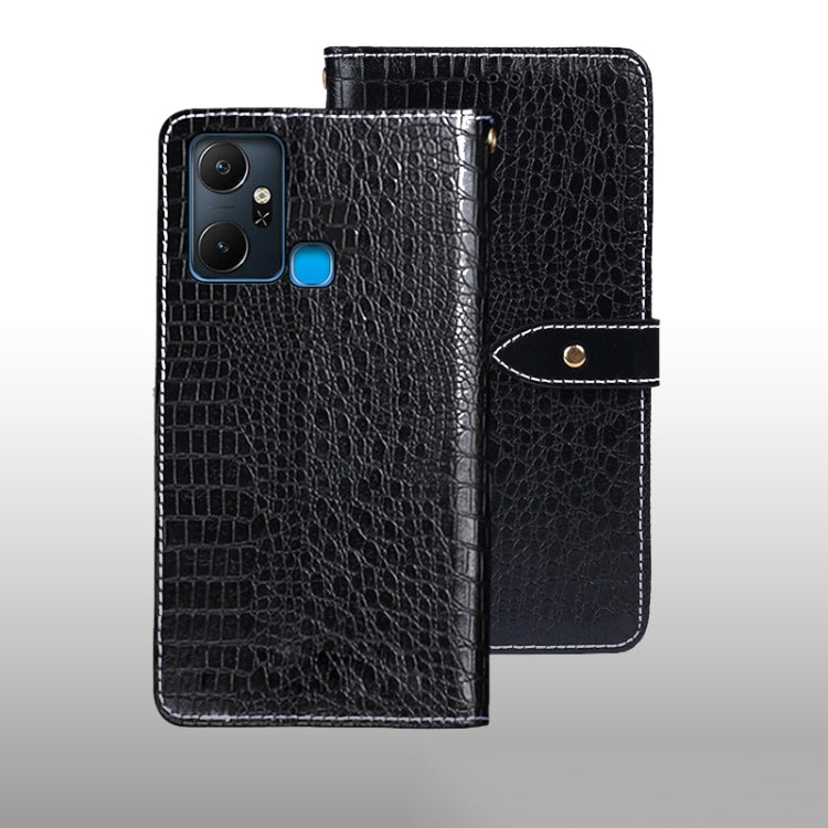 idewei Crocodile Texture Leather Phone Case, For Huawei nova Y90, For Infinix Note 12, For Infinix Note 12 Pro 4G, For Infinix Smart 6 Plus, For Nokia G11 Plus, For Samsung Galaxy A04e 4G, For Tecno Camon 19, For Tecno Pova 3, For Tecno Pova Neo 2     ...