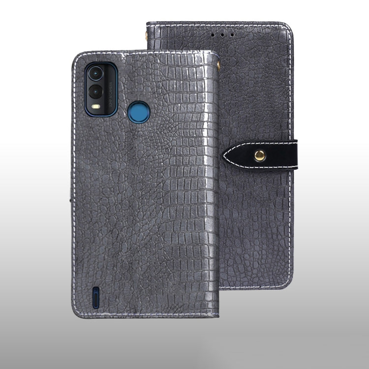 idewei Crocodile Texture Leather Phone Case, For Huawei nova Y90, For Infinix Note 12, For Infinix Note 12 Pro 4G, For Infinix Smart 6 Plus, For Nokia G11 Plus, For Samsung Galaxy A04e 4G, For Tecno Camon 19, For Tecno Pova 3