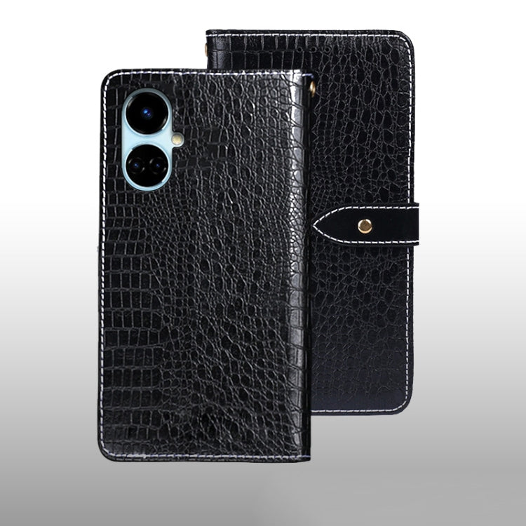 idewei Crocodile Texture Leather Phone Case