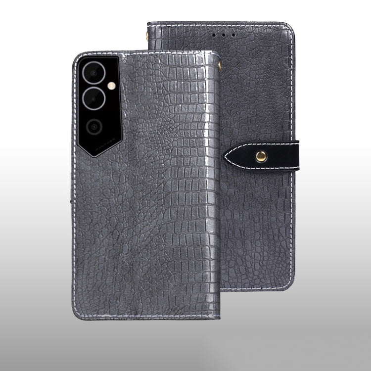 idewei Crocodile Texture Leather Phone Case, For Tecno Pova Neo 2, For vivo X90, For vivo X90 Pro, For vivo