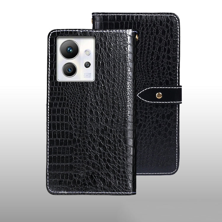 idewei Crocodile Texture Leather Phone Case, For Tecno Pova Neo 2, For vivo X90, For vivo X90 Pro, For vivo