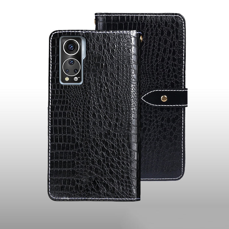 idewei Crocodile Texture Leather Phone Case, For Tecno Pova Neo 2, For vivo X90, For vivo X90 Pro, For vivo