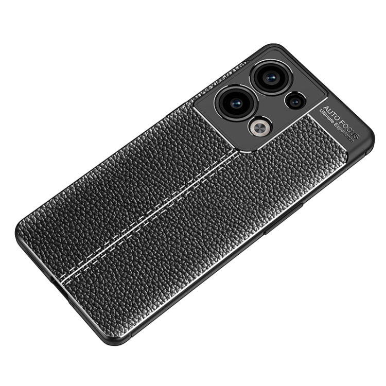 Litchi Texture Shockproof TPU Phone Case