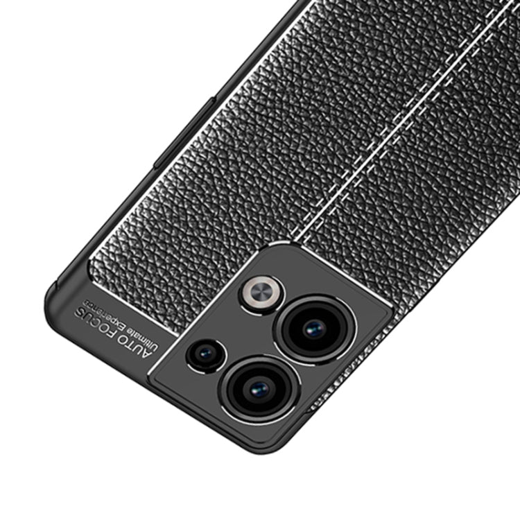 Litchi Texture Shockproof TPU Phone Case