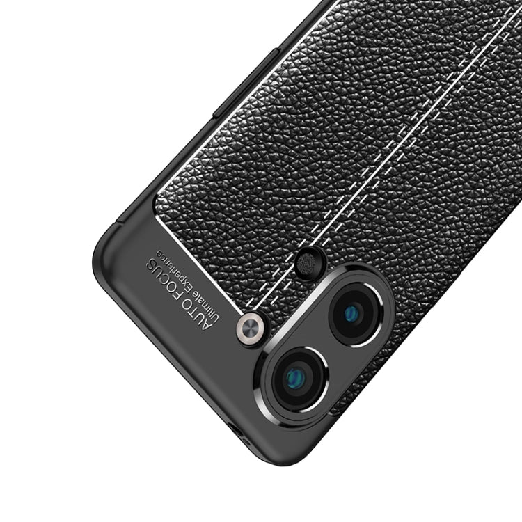 Litchi Texture Shockproof TPU Phone Case