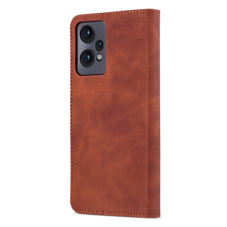 AZNS Skin Feel Calf Texture Flip Leather Phone Case, For OPPO K10x 5G / Realme 9 Pro, For Honor Play 40 Plus, For Huawei Mate 50 / Mate 50E