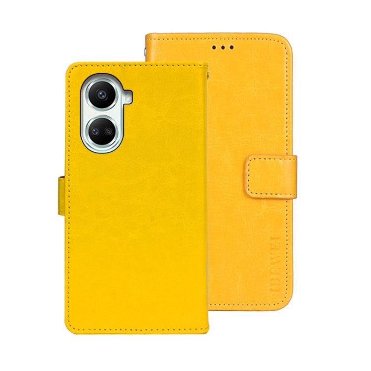 idewei Crazy Horse Texture Leather Phone Case