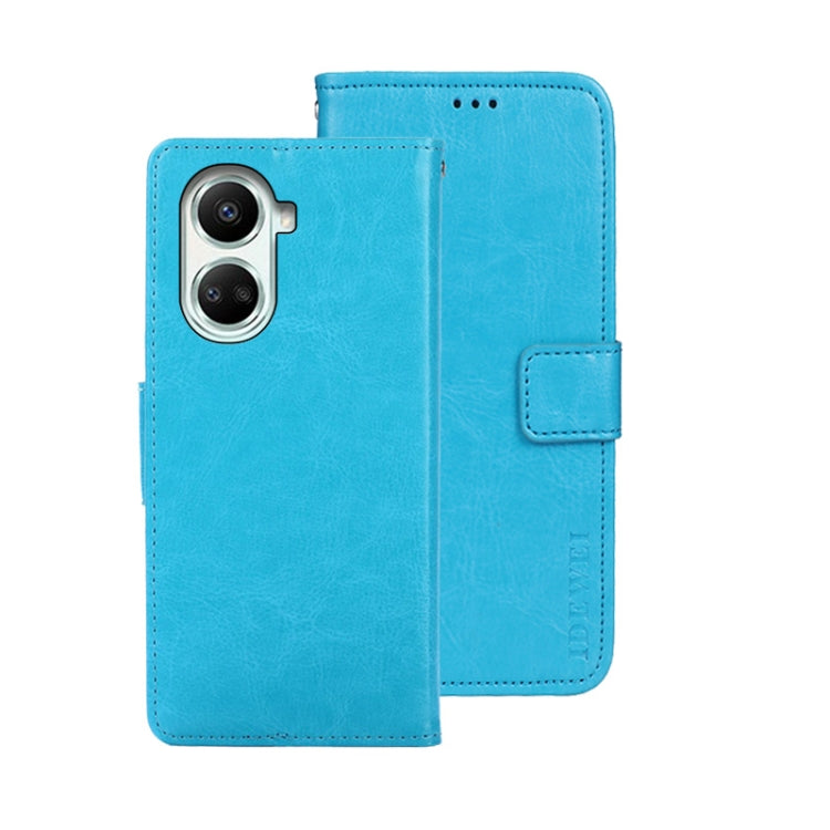 idewei Crazy Horse Texture Leather Phone Case, For Alcatel 1 Ultra, For Huawei nova 10 SE, For Huawei nova Y61 4G