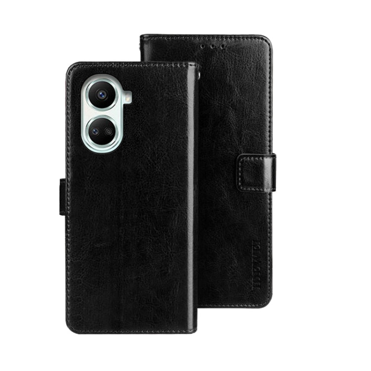 idewei Crazy Horse Texture Leather Phone Case