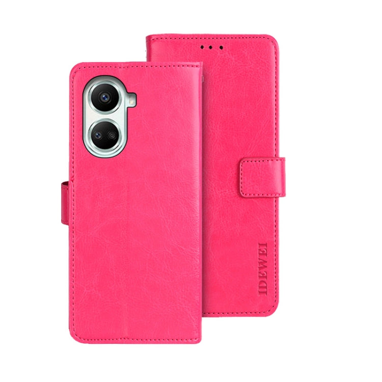 idewei Crazy Horse Texture Leather Phone Case, For Alcatel 1 Ultra, For Huawei nova 10 SE, For Huawei nova Y61 4G