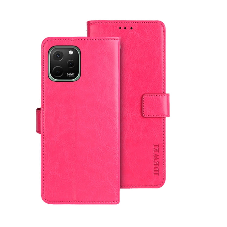 idewei Crazy Horse Texture Leather Phone Case, For Alcatel 1 Ultra, For Huawei nova 10 SE, For Huawei nova Y61 4G